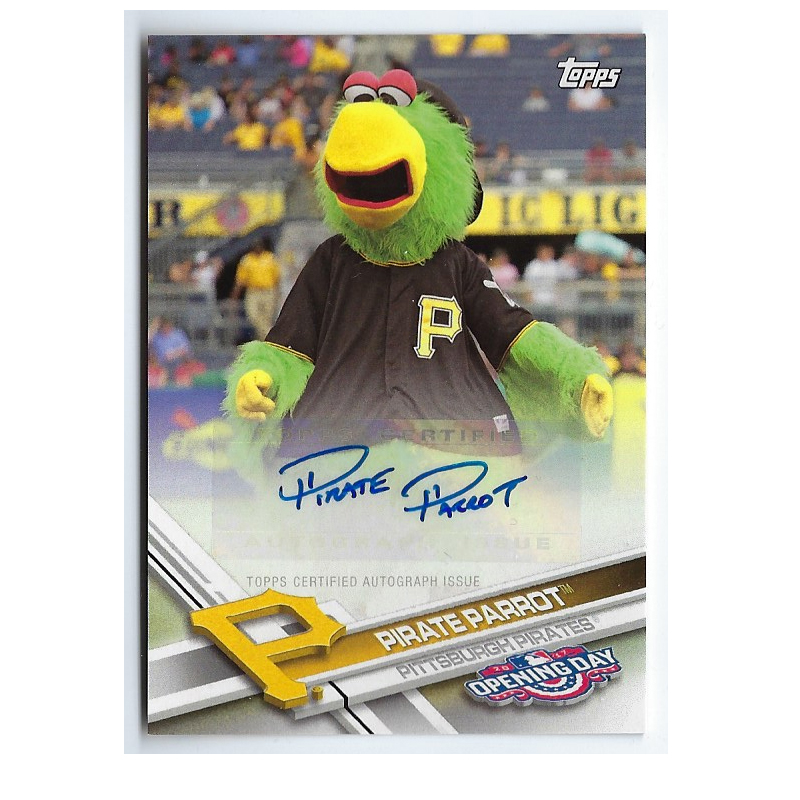  2022 Topps Opening Day Mascot #M-17 Pirate Parrot