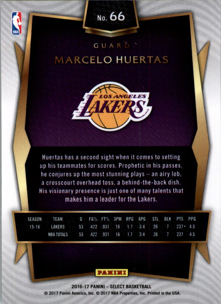 2016-17 Select Basketball Card Pick (Base) - Picture 121 of 333