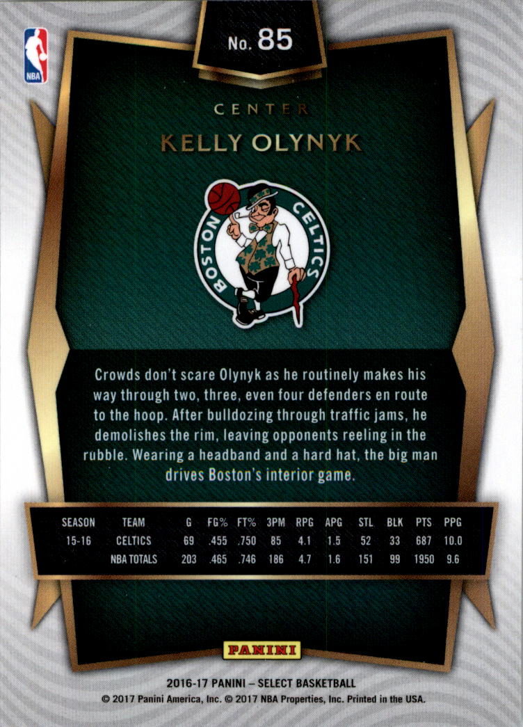 2016-17 Select Basketball Card Pick (Base) - Picture 158 of 333