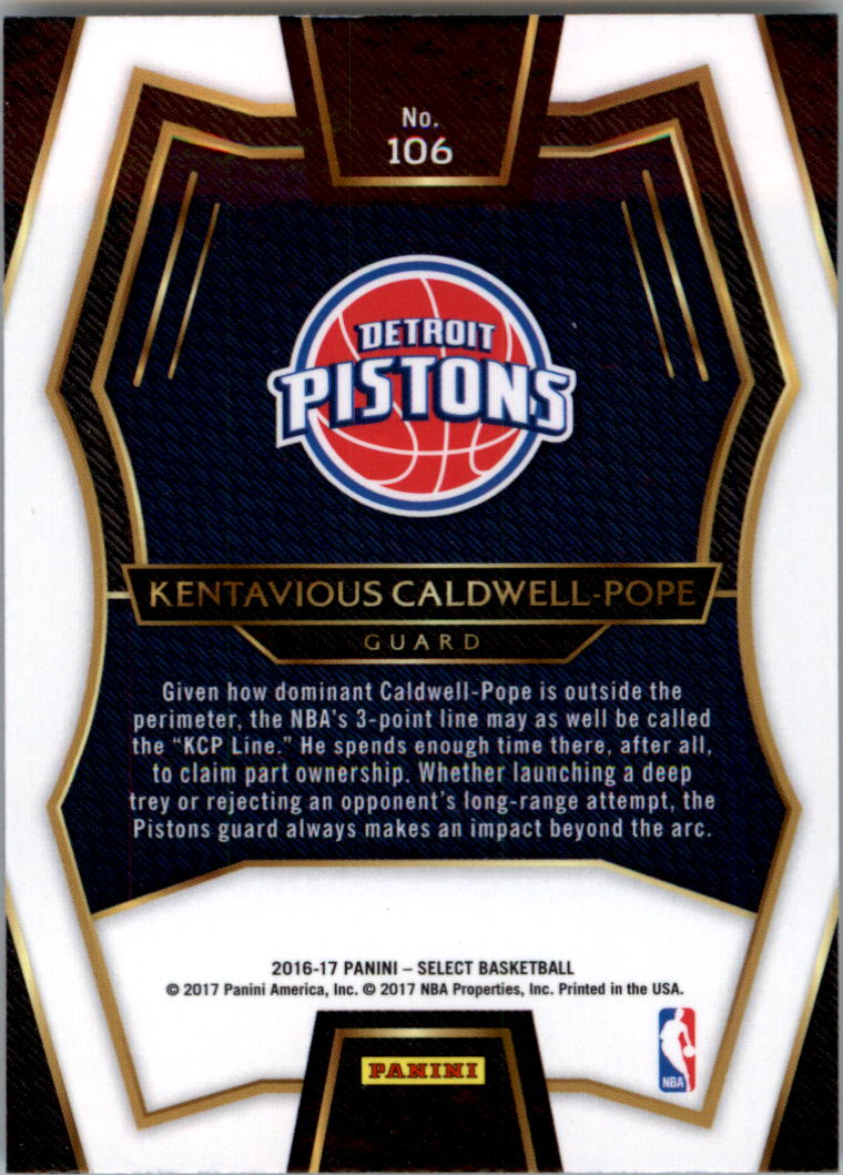 2016-17 Select Basketball Card Pick (Base) - Picture 193 of 333