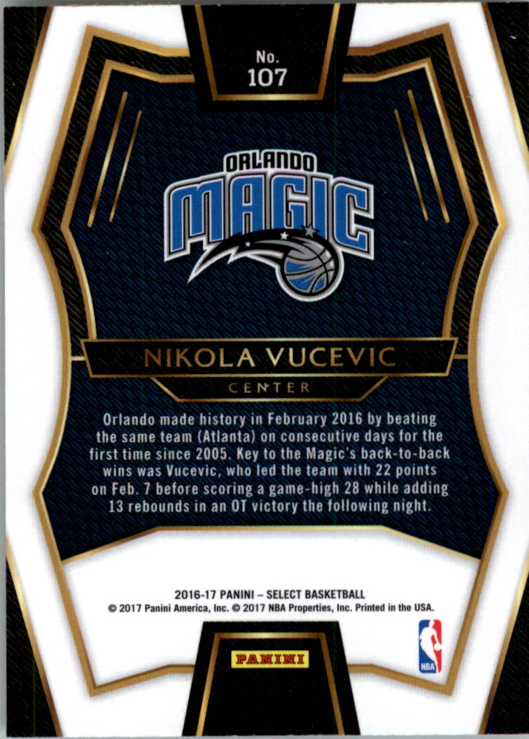 2016-17 Select Basketball Card Pick (Base) - Picture 195 of 333