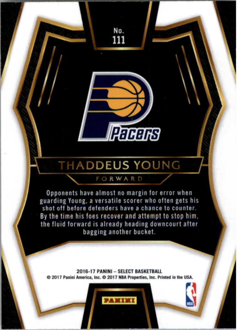 2016-17 Select Basketball Card Pick (Base) - Picture 202 of 333