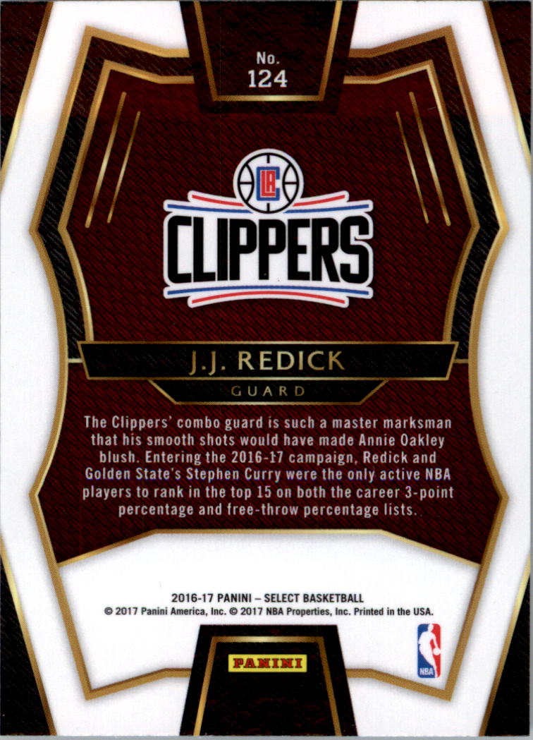 2016-17 Select Basketball Card Pick (Base) - Picture 216 of 333