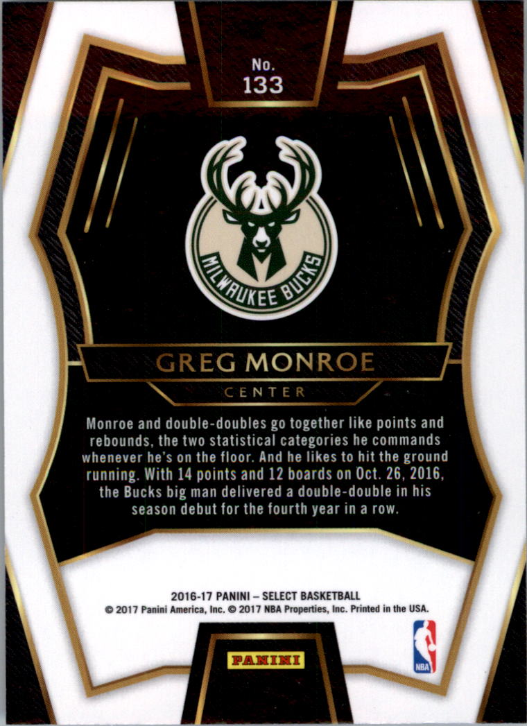 2016-17 Select Basketball Card Pick (Base) - Picture 225 of 333
