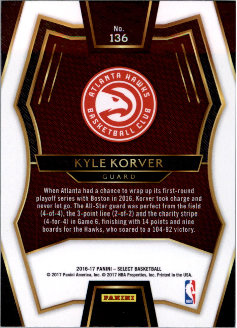 2016-17 Select Basketball Card Pick (Base) - Picture 229 of 333