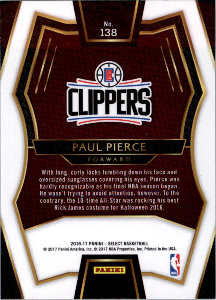 2016-17 Select Basketball Card Pick (Base) - Picture 233 of 333