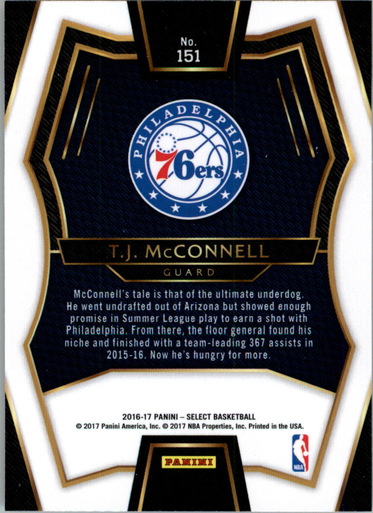 2016-17 Select Basketball Card Pick (Base) - Picture 253 of 333