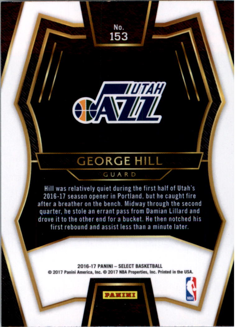 2016-17 Select Basketball Card Pick (Base) - Picture 257 of 333