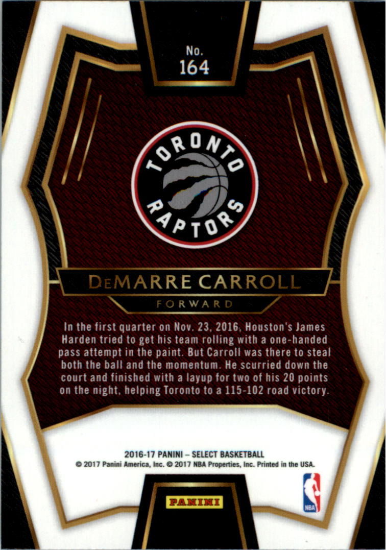2016-17 Select Basketball Card Pick (Base) - Picture 271 of 333