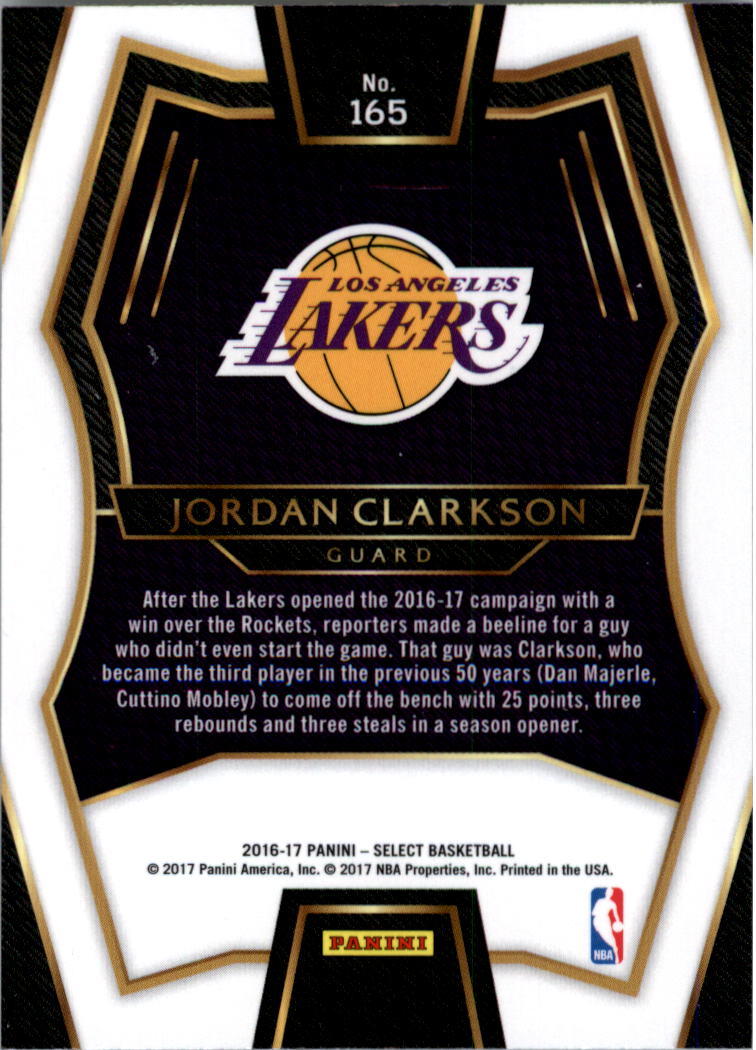 2016-17 Select Basketball Card Pick (Base) - Picture 273 of 333