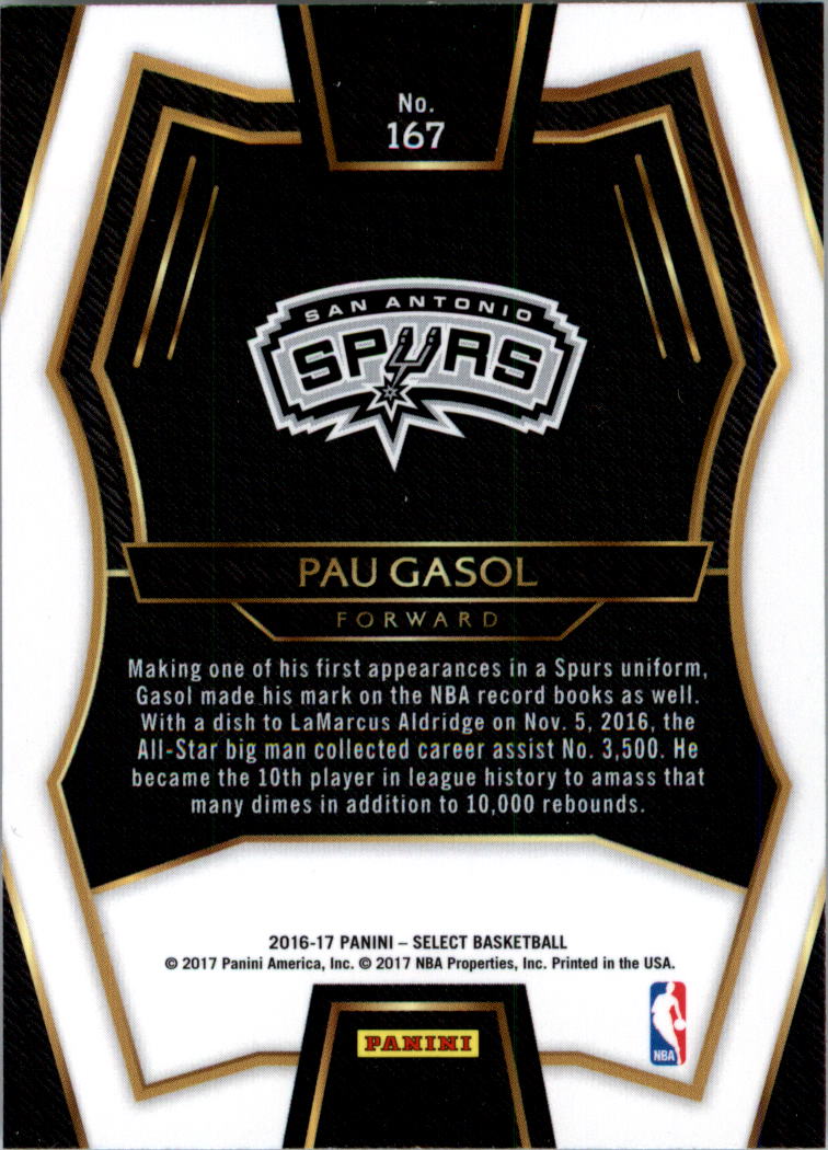 2016-17 Select Basketball Card Pick (Base) - Picture 275 of 333
