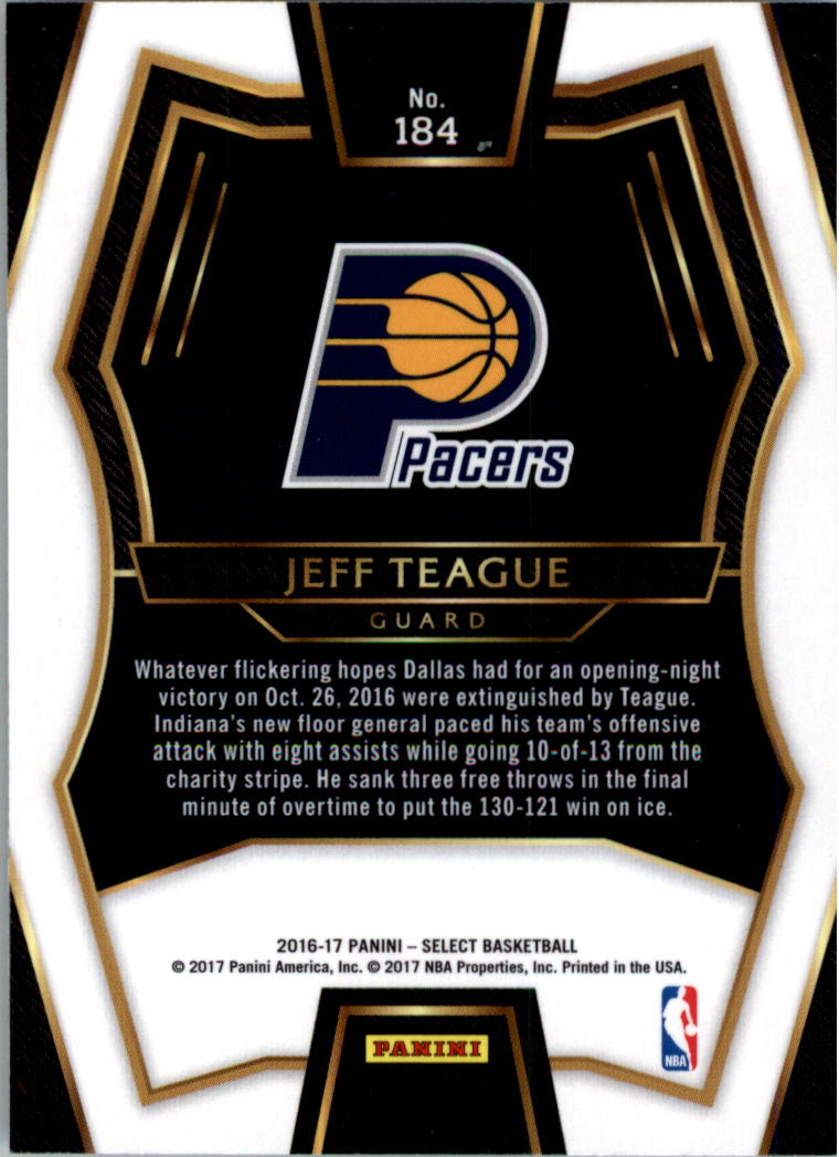 2016-17 Select Basketball Card Pick (Base) - Picture 296 of 333