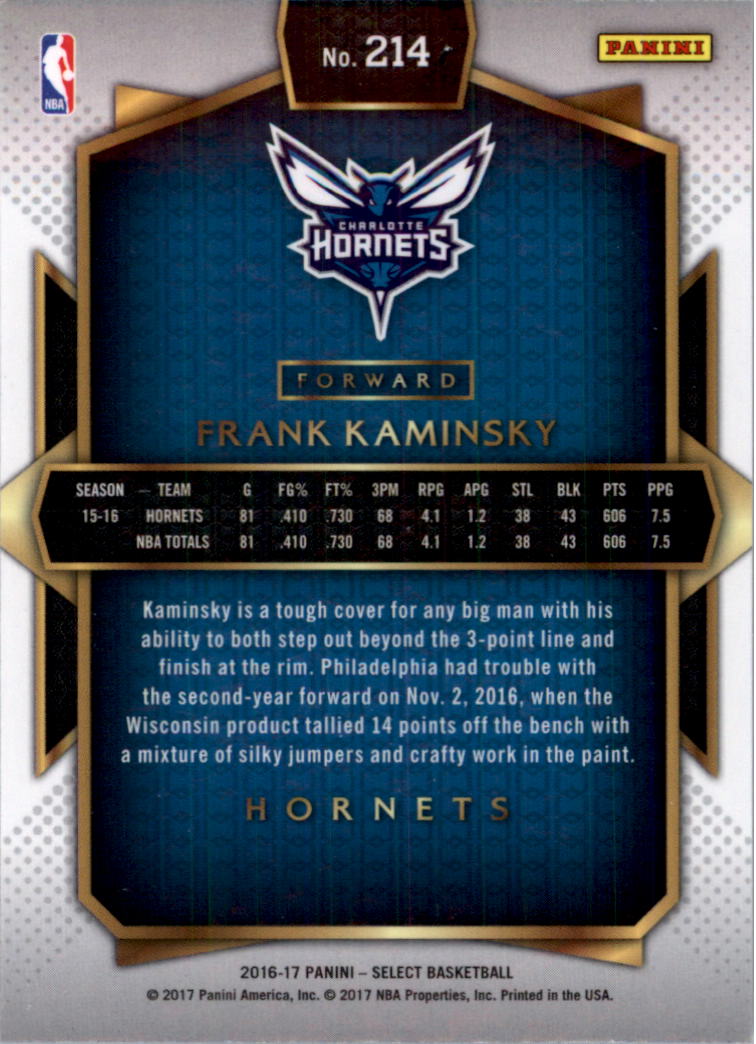 2016-17 Select Basketball Card Pick (Base) - Picture 322 of 333