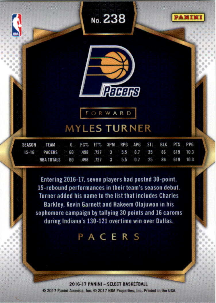 2016-17 Select Basketball Card Pick (Base) - Picture 325 of 333