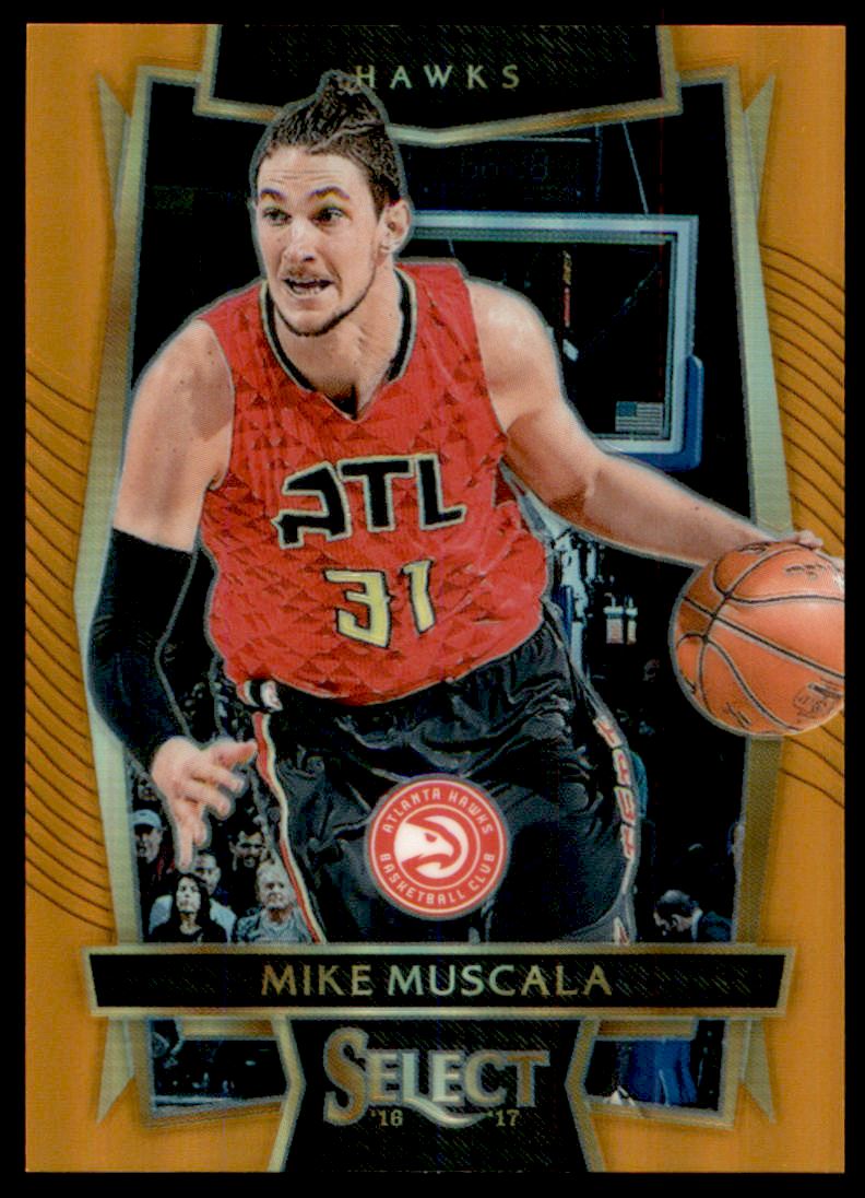 2016-17 Select Prizms Orange #74 Mike Muscala