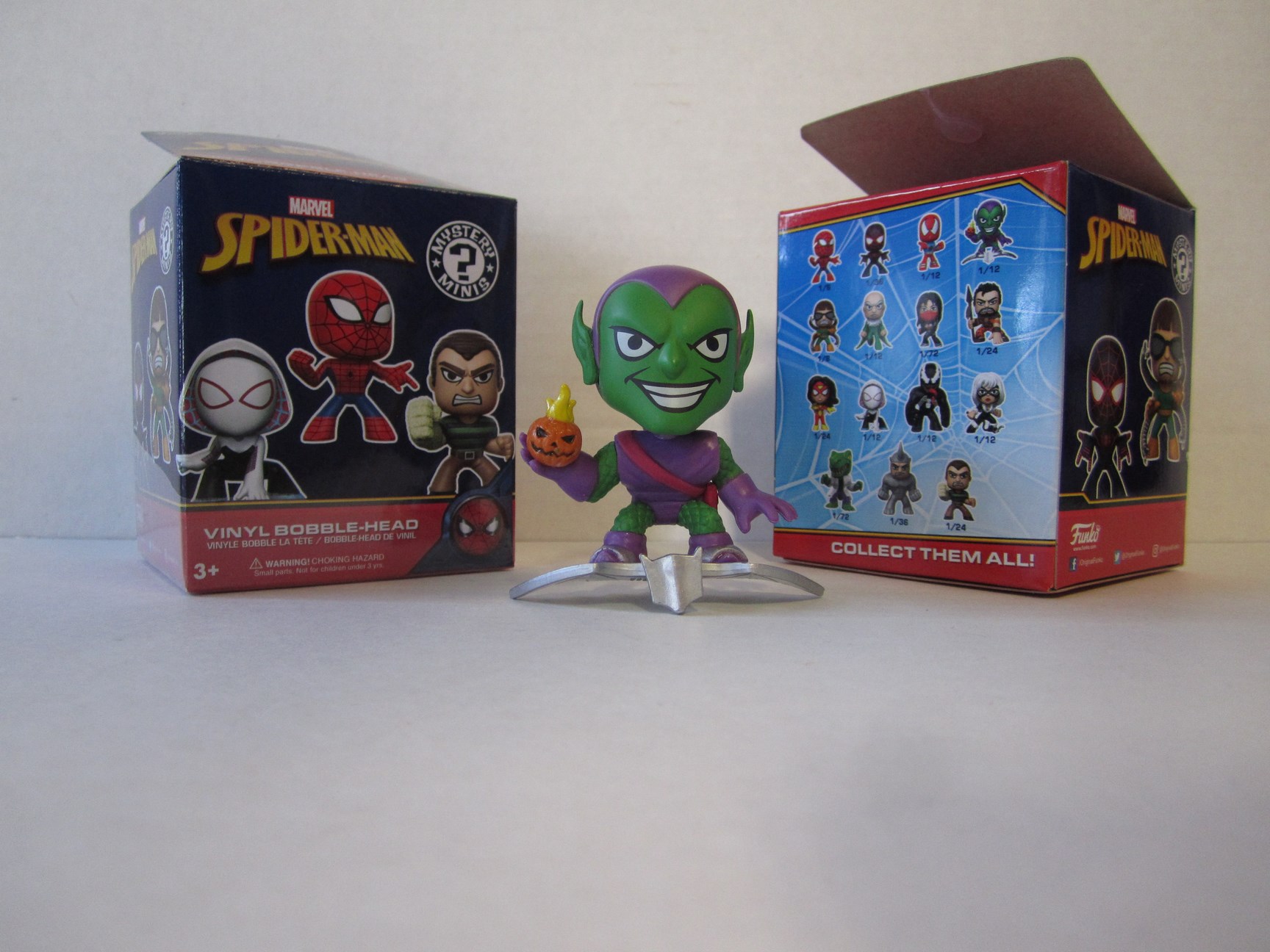 spider man funko mystery minis