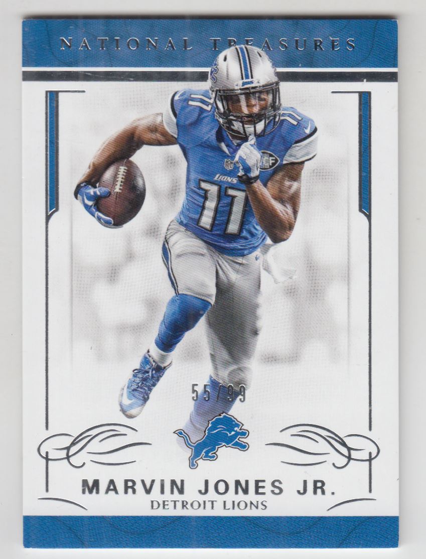 2016 Panini National Treasures #34 Marvin Jones Jr. - NM-MT