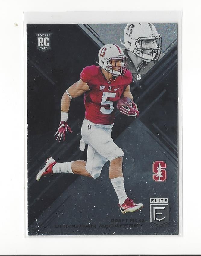 2017 Elite Draft Picks #118 Christian McCaffrey RC