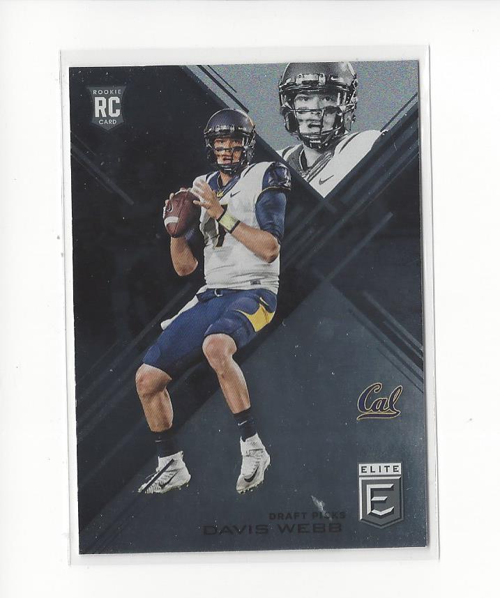 2017 Elite Draft Picks #122 Davis Webb RC