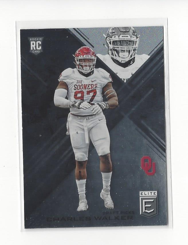 2017 Elite Draft Picks #147 Charles Walker RC