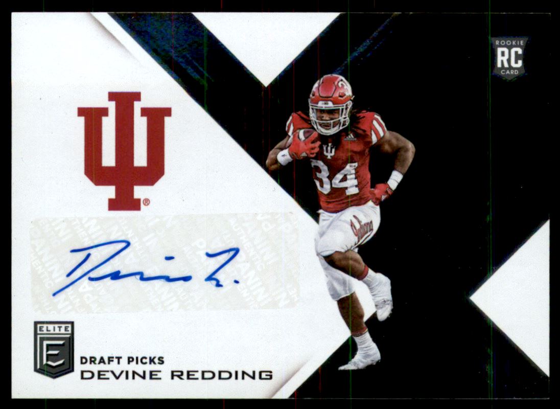 2017 Elite Draft Picks Draft Picks Autographs #238 Devine Redding