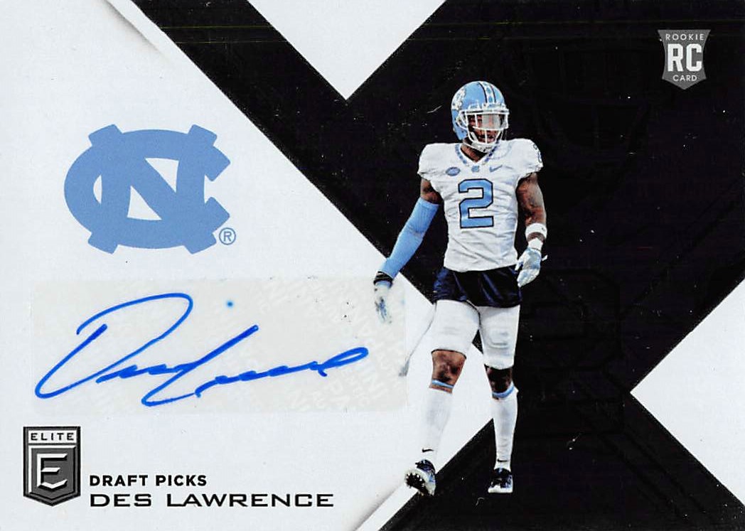 2017 Elite Draft Picks Draft Picks Autographs #278 Des Lawrence