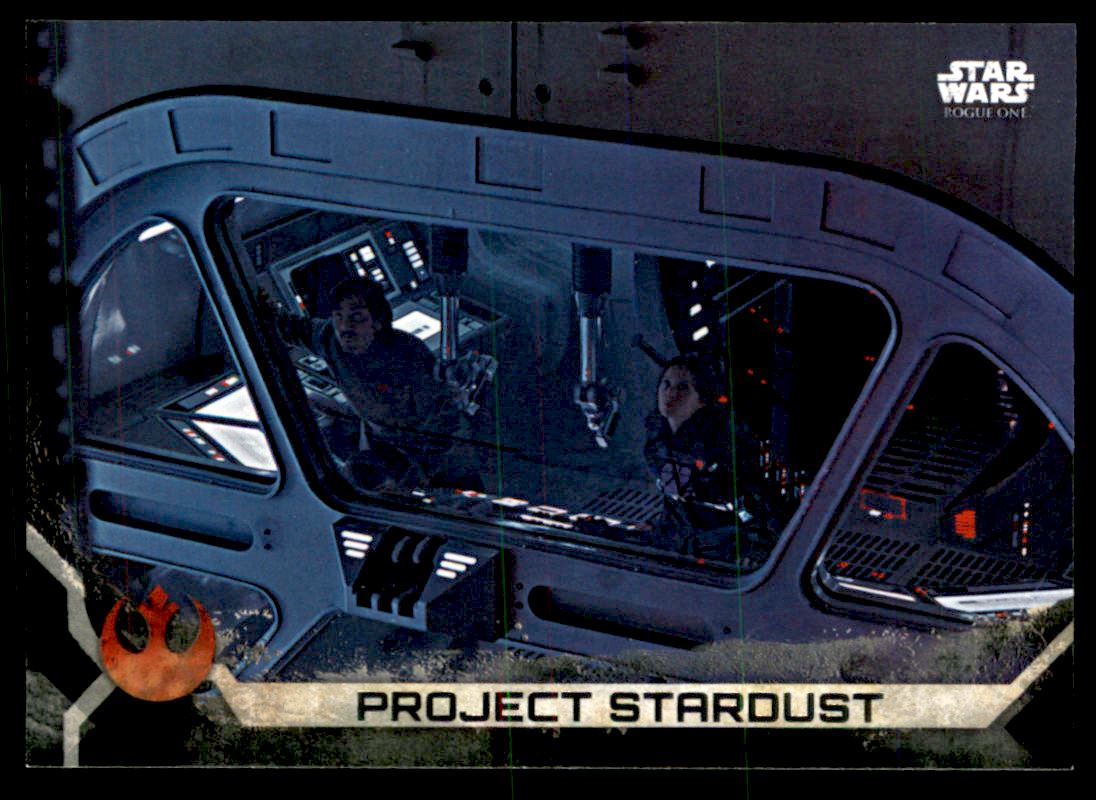 2017 Topps Star Wars Rogue One Series Two Death Star Black #78 Project Stardust