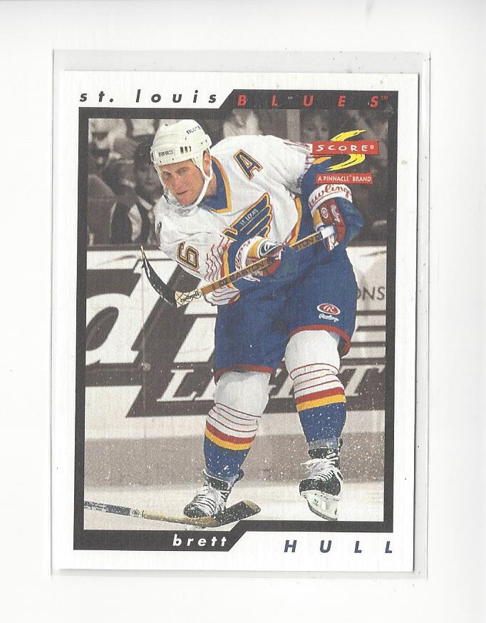1996-97 Score Samples #19 Brett Hull