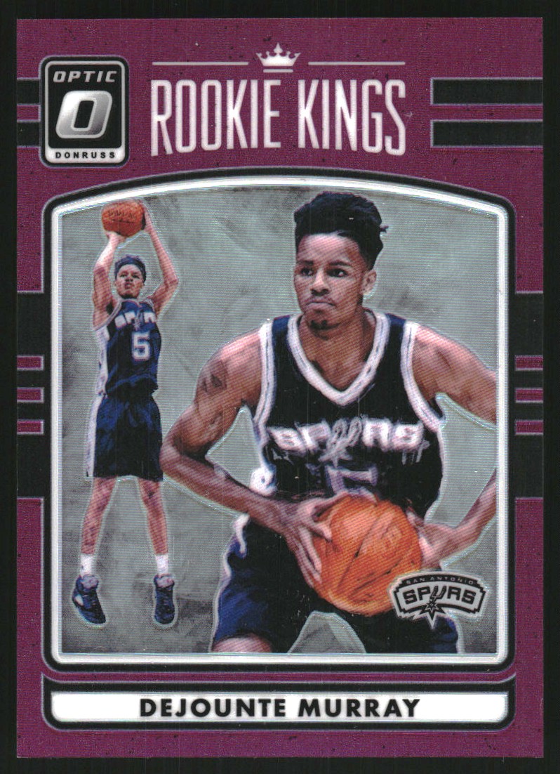 2016-17 Donruss Optic Rookie Kings Purple #24 Dejounte Murray