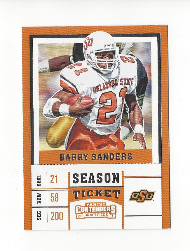 1997 Pro Line III DC - #68 Barry Sanders