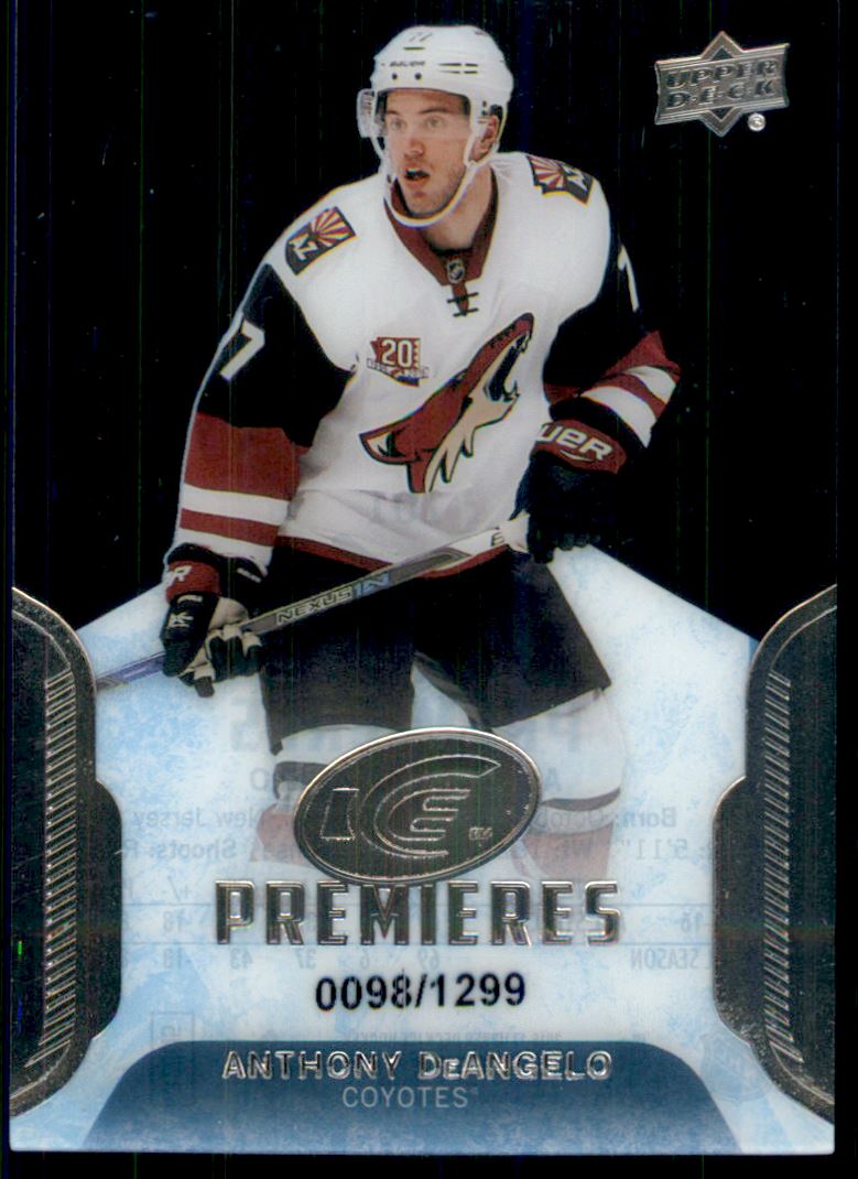 2016-17 Upper Deck Ice #101 Anthony DeAngelo RC