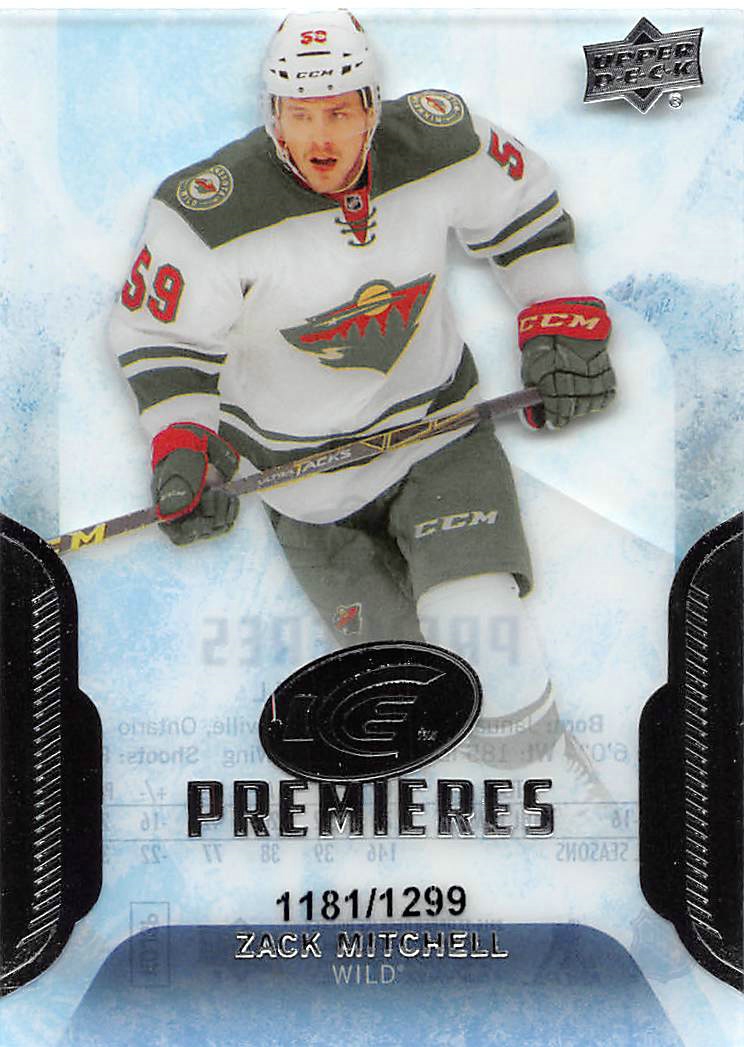 2016-17 Upper Deck Ice #131 Zack Mitchell RC