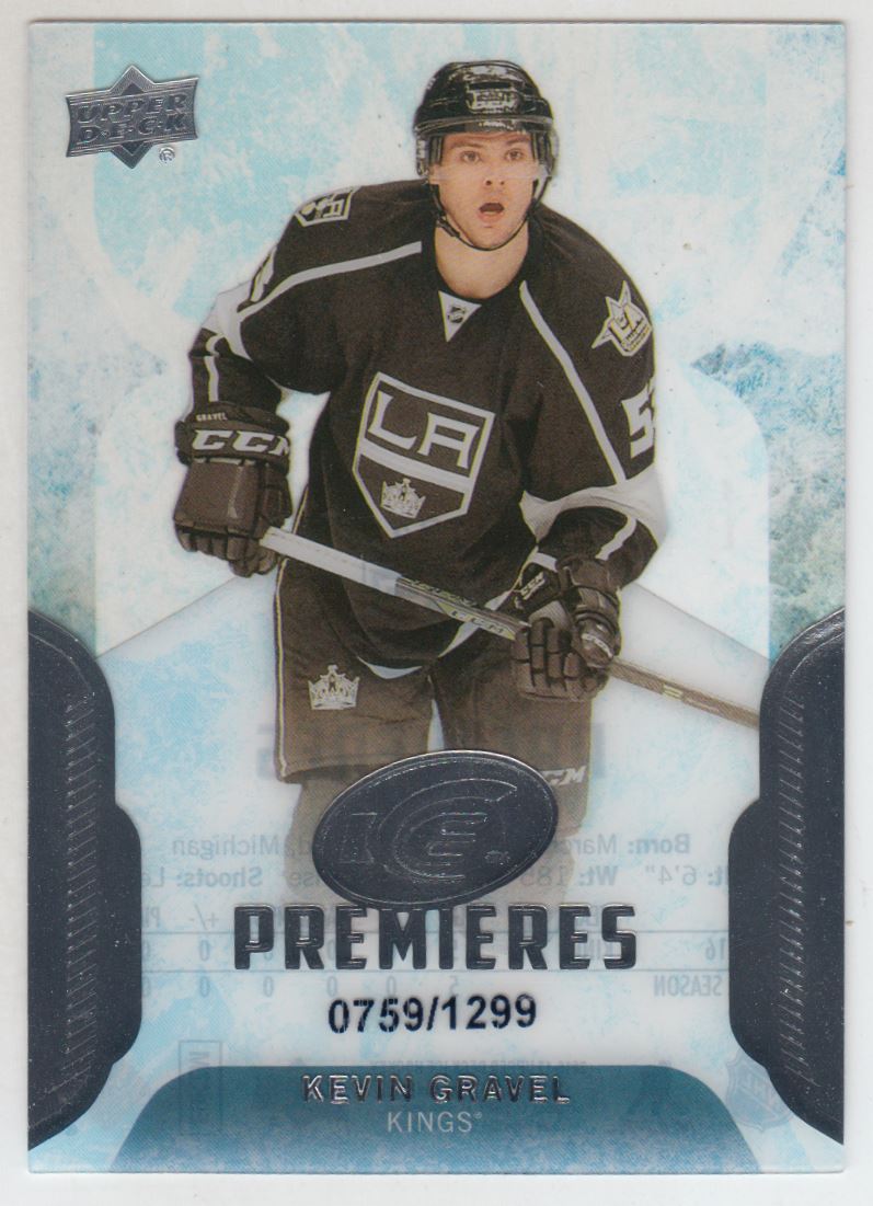 2016-17 Upper Deck Ice #134 Kevin Gravel RC