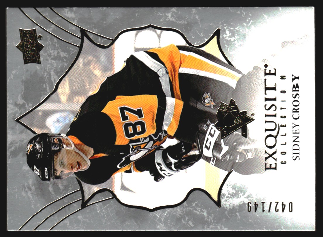 2016-17 Exquisite Collection #23 Sidney Crosby