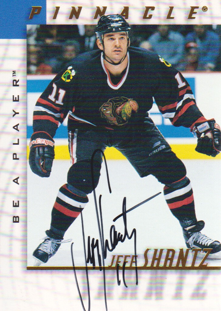 1997-98 Be A Player Autographs #173 Jeff Shantz