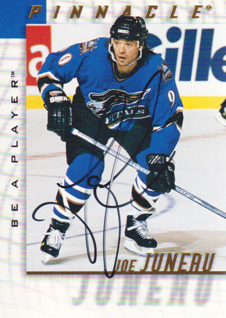1997-98 Be A Player Autographs #184 Joe Juneau