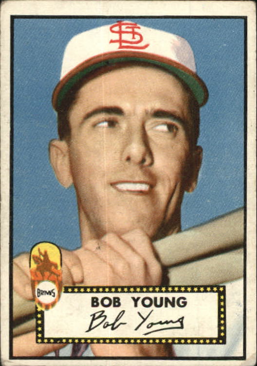 1952 Topps # 147 Bob Young   GOOD   St. Louis Browns