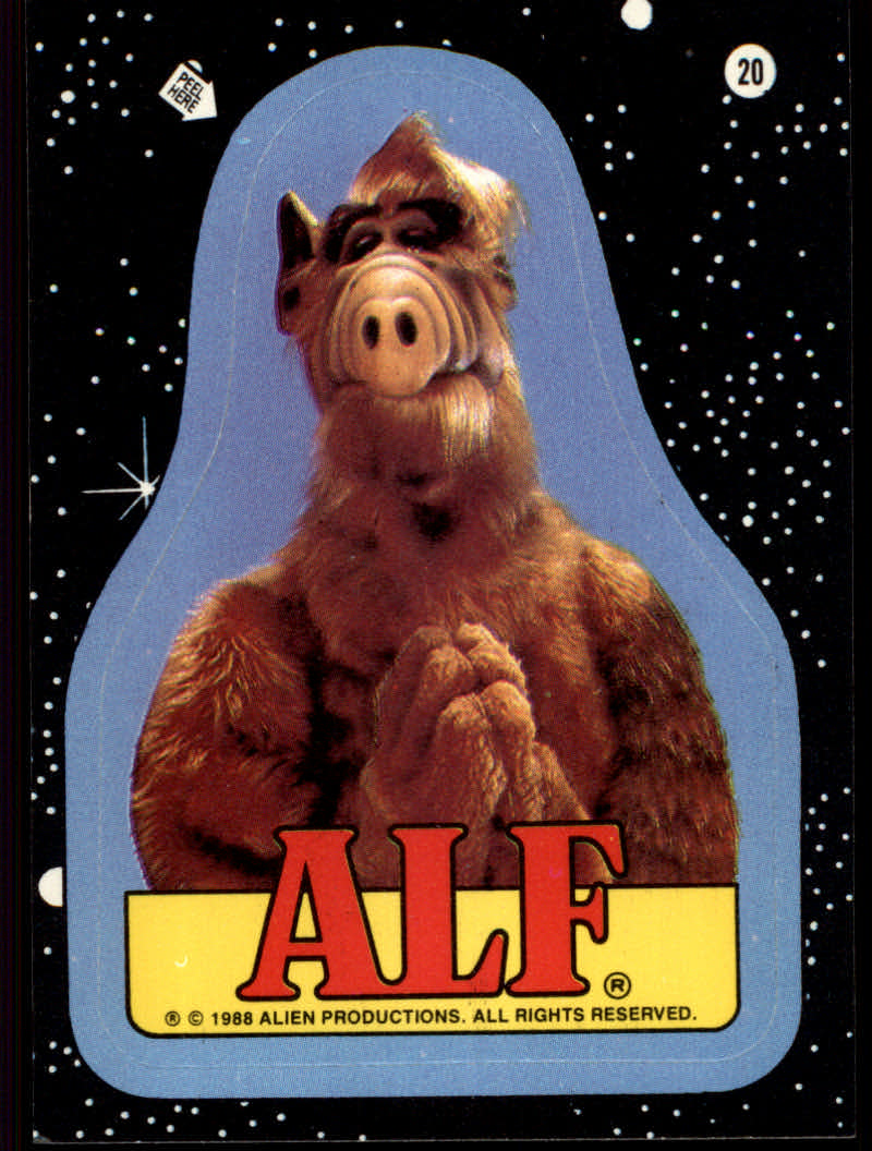 Tarjetas insertadas "pegatinas" ALF (1987-88 Topps) - Imagen 22 de 41