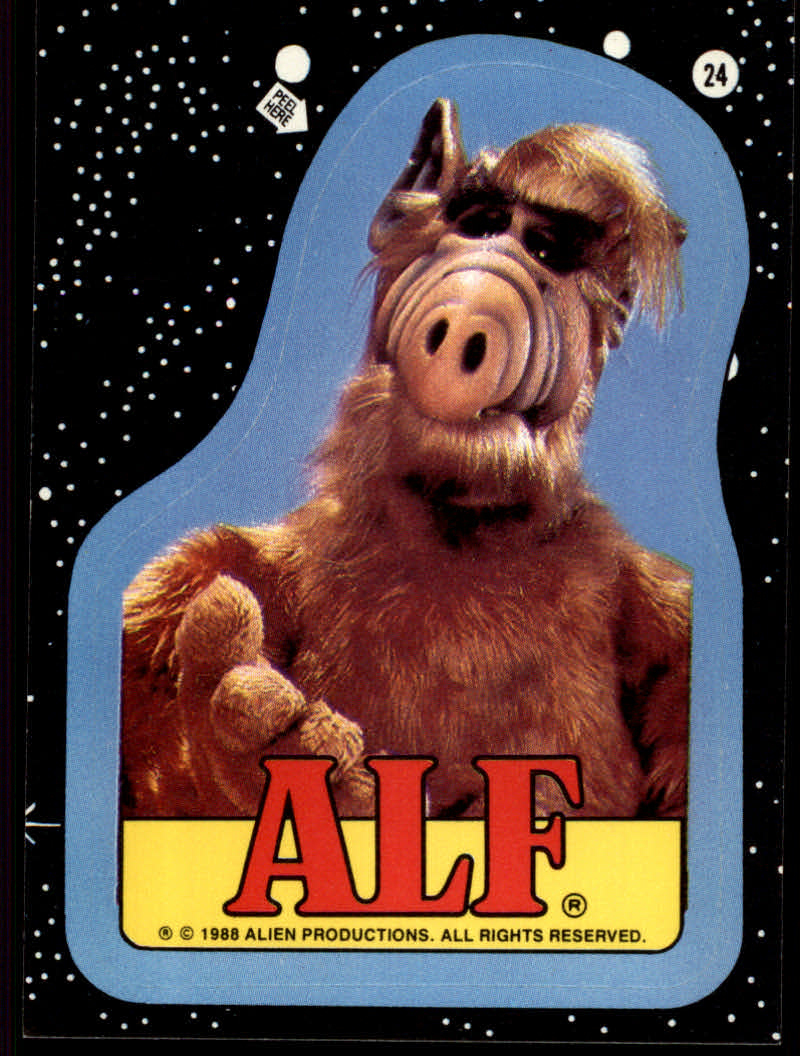 Tarjetas insertadas "pegatinas" ALF (1987-88 Topps) - Imagen 30 de 41