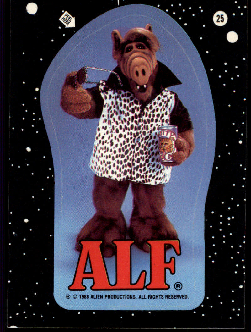 Tarjetas insertadas "pegatinas" ALF (1987-88 Topps) - Imagen 32 de 41