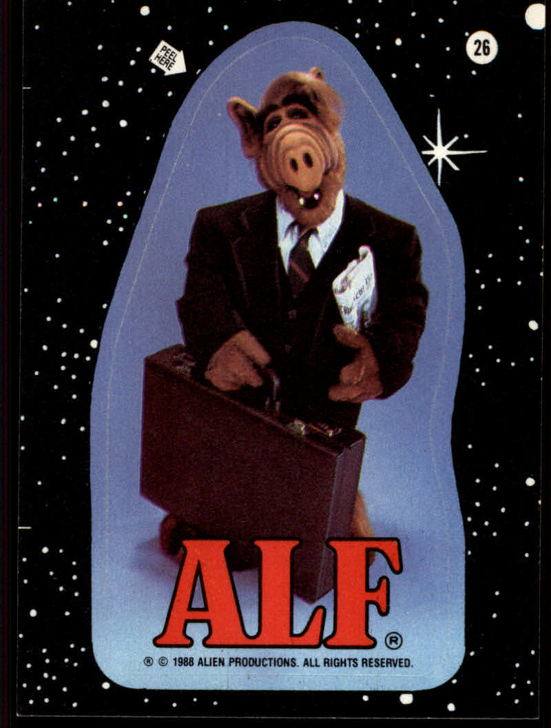 Tarjetas insertadas "pegatinas" ALF (1987-88 Topps) - Imagen 34 de 41