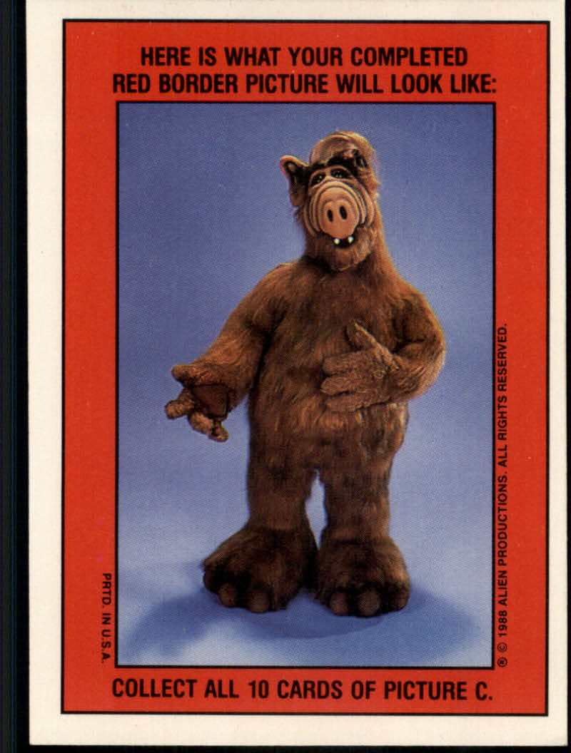 Tarjetas insertadas "pegatinas" ALF (1987-88 Topps) - Imagen 41 de 41