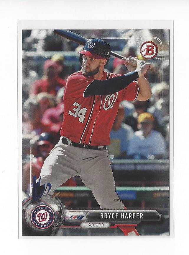 2017 Bowman #3 Bryce Harper