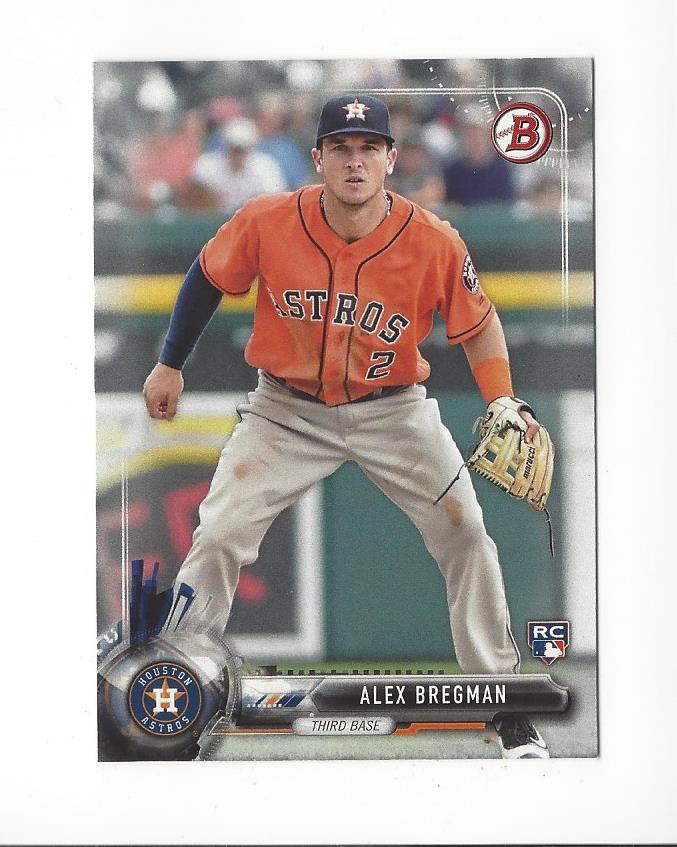 2017 Bowman #75 Alex Bregman RC