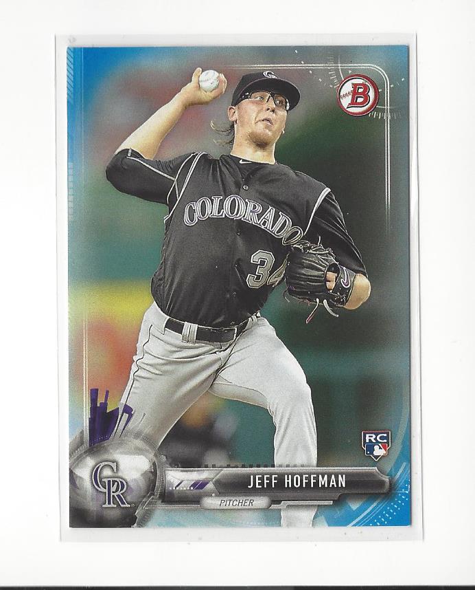 2017 Bowman Blue #4 Jeff Hoffman