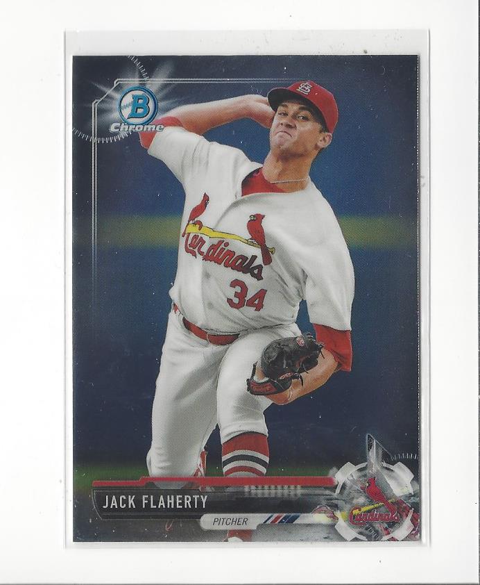 2017 Bowman Chrome Prospects #BCP103 Jack Flaherty