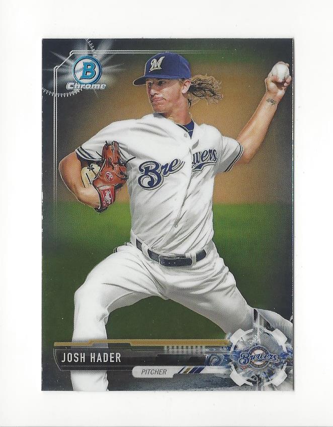 2017 Bowman Chrome Prospects #BCP106 Josh Hader