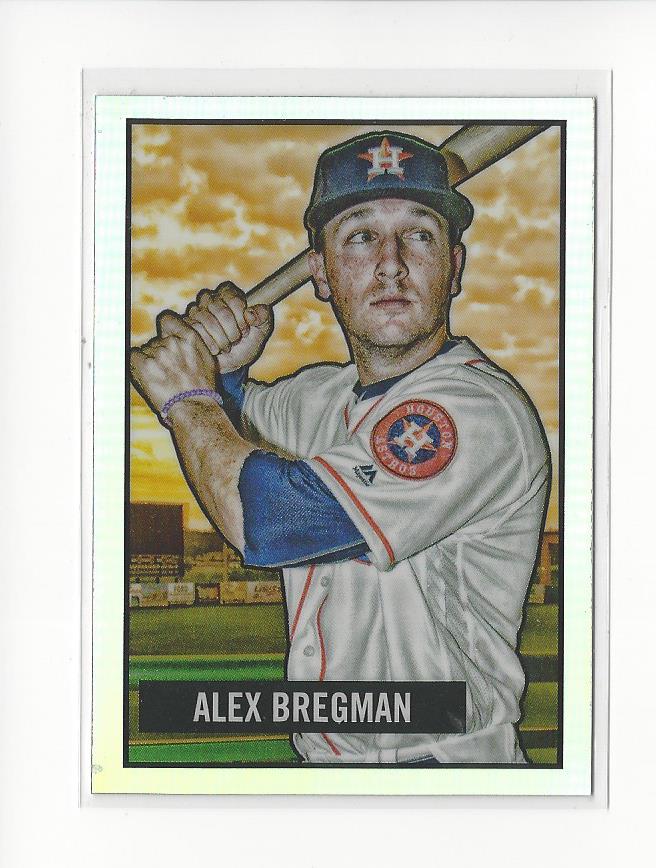 2017 Bowman Chrome '51 Bowman Refractors #7 Alex Bregman