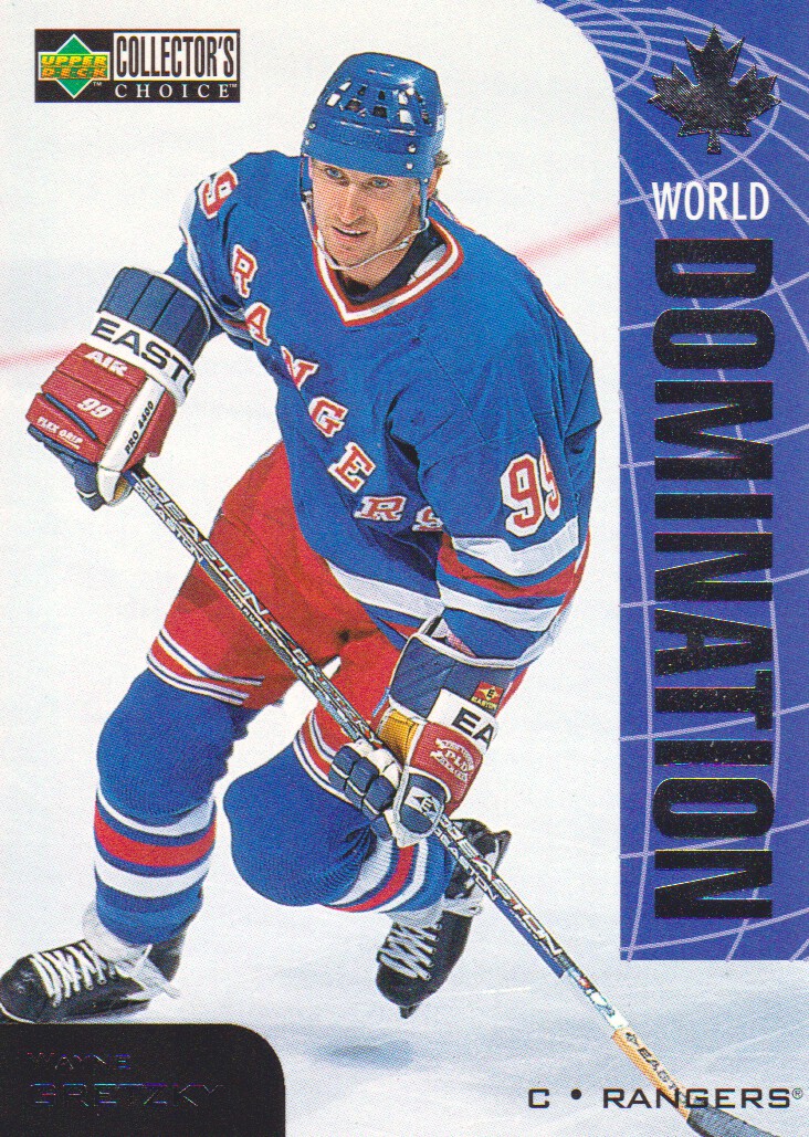 1997-98 Collector's Choice World Domination #W1 Wayne Gretzky