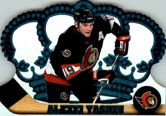 1997-98 Crown Royale Emerald Green #94 Alexei Yashin